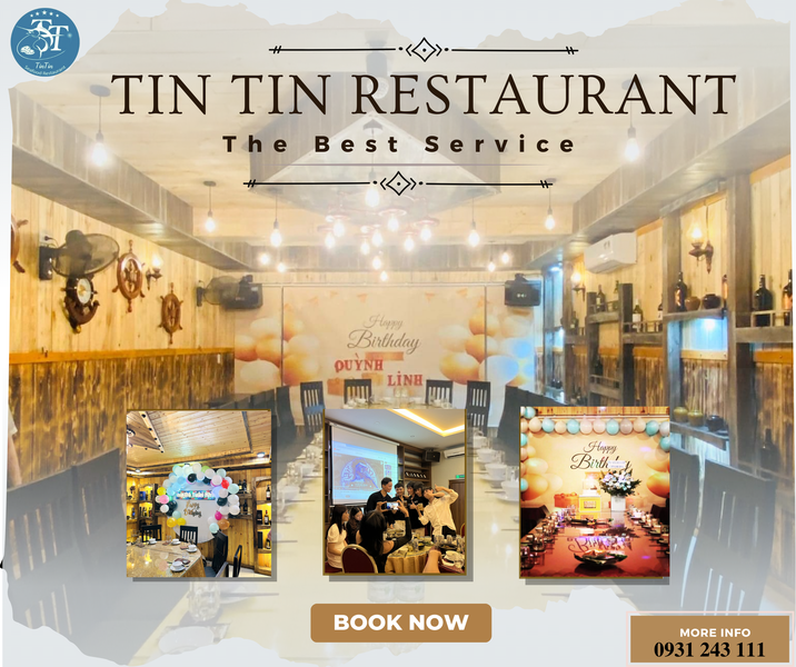 TinTin Seafood: Thiên đường hải sản tươi ngon nhất Đà Nẵng